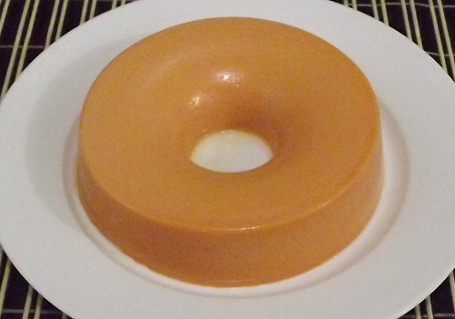 pudim de mamão