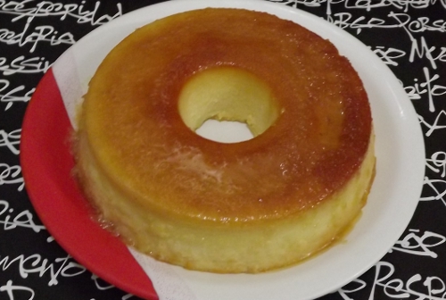 pudim de banana