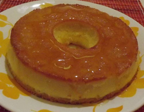 pudim de pao