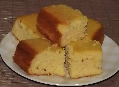 bolo de fubá tradicional