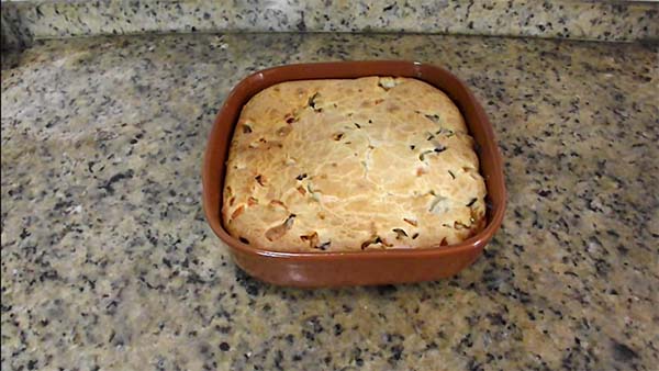 torta de sardinha de liquidificador