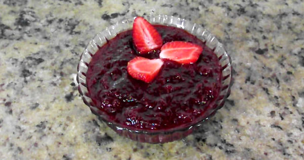 receita geleia de morango