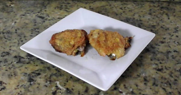 receita sobrecoxas de frango crocantes