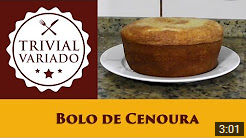 video receita bolo de cenoura