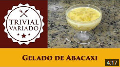 video receita gelado abacaxi