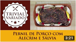 video receita pernil porco salvia alecrim