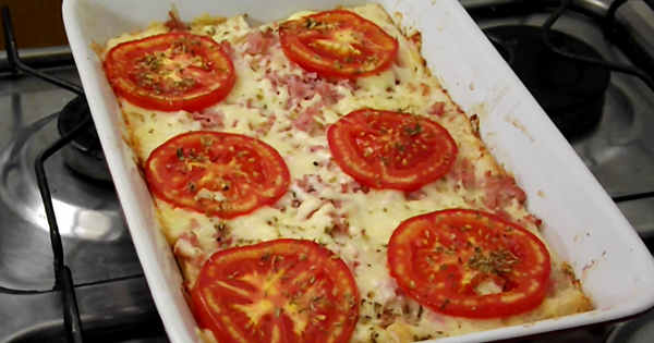 receita sanduiche de forno