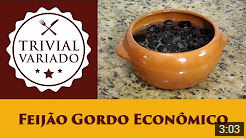 video receita feijao gordo economico