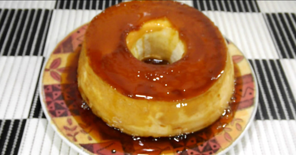 receita pudim de claras